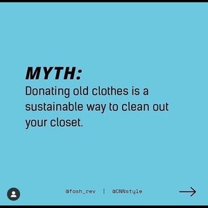 Why donating clothes is not always sustainable